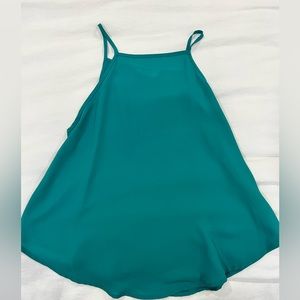 Like new turquoise lush sleeveless blouse size XS